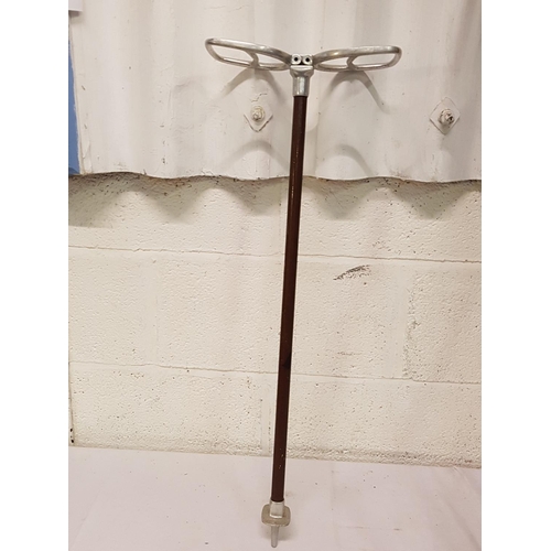 149 - Two Walking Sticks, Shooting Seat Stick & Thumb Stick.