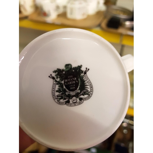 175 - Tray to Include Portmeirion Cups & Saucers, Wedgwood Vase, Peter Rabbit & Winnie The Pooh China.