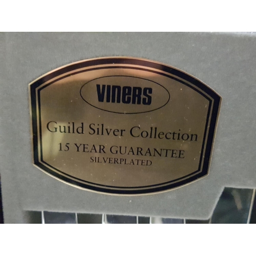 256 - Part Complete Set of Viners Cutlery Canteen.