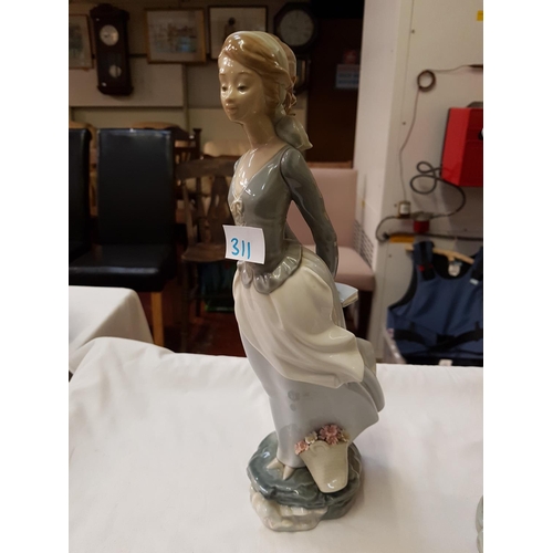 311 - Two Lladro Figures - 14