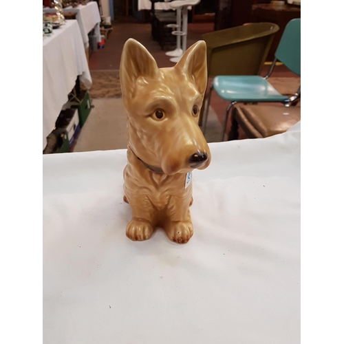 387 - Sylvac Scottie Dog 1207 Height c.20cm (c.8”).