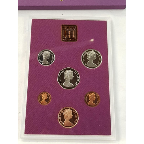 432 - Royal Mint Coinage of Great Britain & Northern Ireland Proof Set 1980.