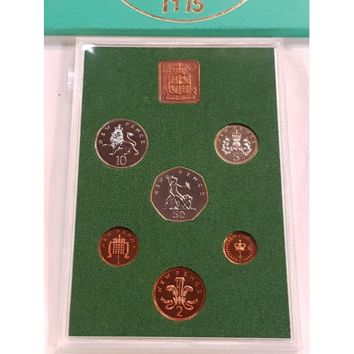 442 - Royal Mint Coinage of Great Britain & Northern Ireland Proof Set 1975.