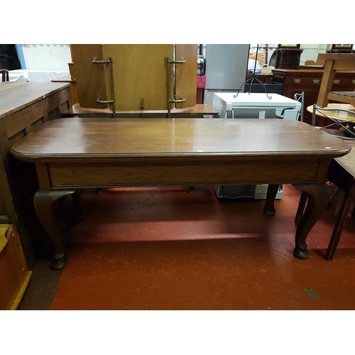 594 - Oak Chapel Refectory Table - approx 30