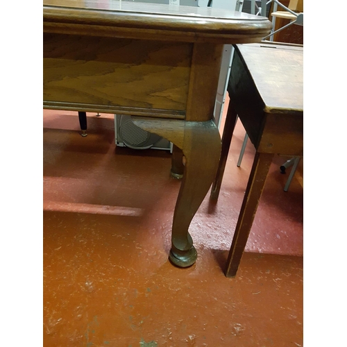 594 - Oak Chapel Refectory Table - approx 30