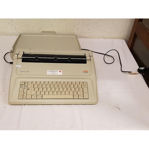 70 - AEG Olympia Carrera S I Electric Typewriter.