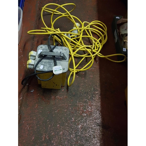 77 - 110V Transformer with 10M 110V Extension Lead.