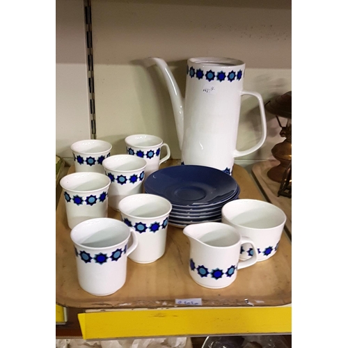 266 - 15 Piece J & G Meakin Studio Retro Coffee Set.