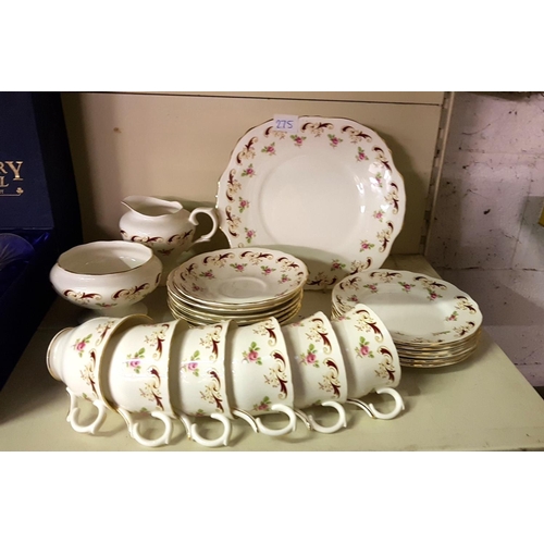 275 - 21 Piece Crown Staffordshire 