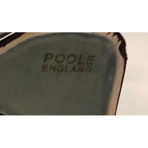 281 - Pair of Poole Pottery Sitting Seals.