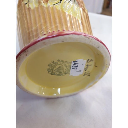 415 - 1930's Burleigh Ware Honey Comb Jug.