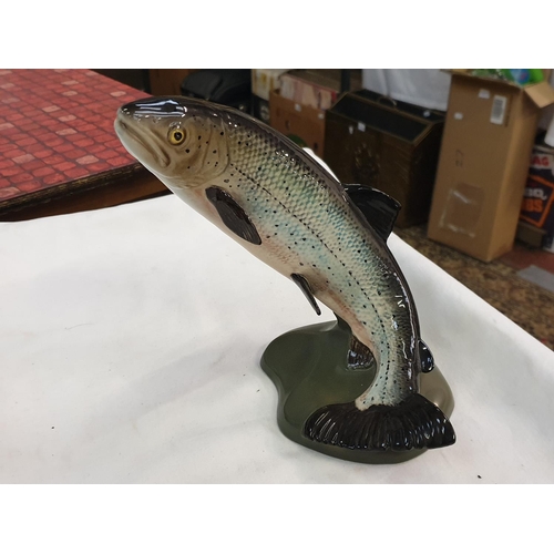 447 - Beswick Leaping Trout no 2066.