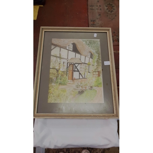 473 - Framed & Glazed 