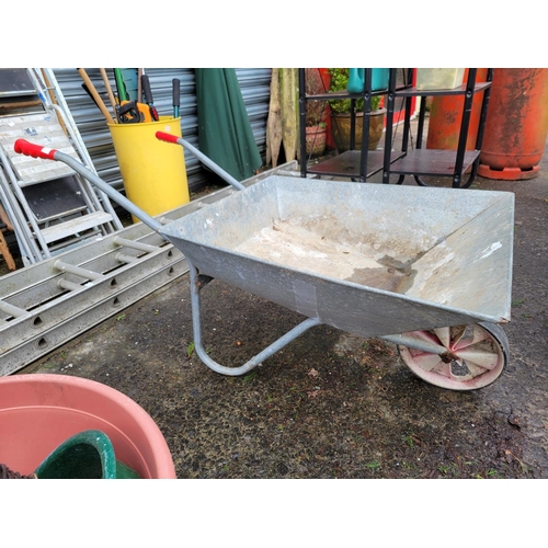 659 - Metal Wheelbarrow.