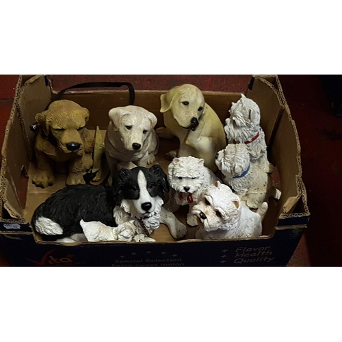 72 - Box of Assorted Animal Figures Including Leonardo Collection etc.