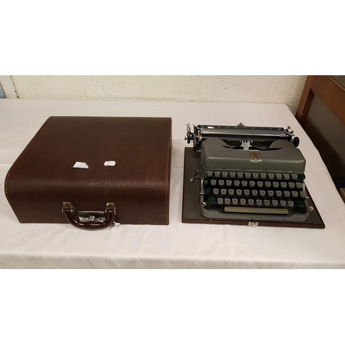 147 - Imperial Vintage Typewriter in Case.