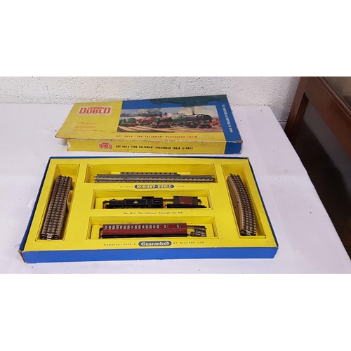 161 - Boxed Meccano Ltd Hornby Dublo 2-Rail Electric Train Set 2014 “The Talisman” Passenger Train.