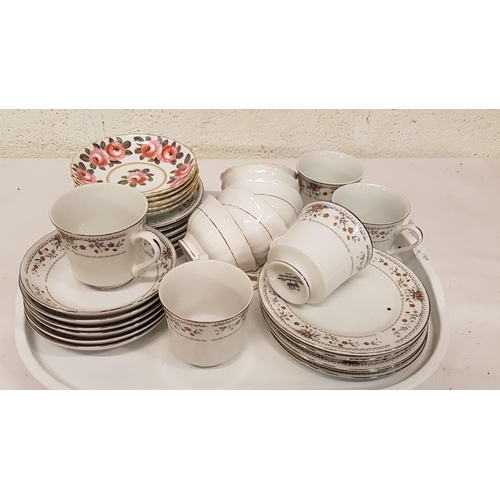 170 - Tray of Two Floral Part Tea Sets Including Claremont.