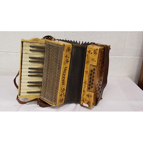175 - Vintage Mazzini German Piano Accordion, 25 Key.