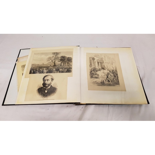 178 - Album of Newport Chartist Riots Engravings & Other Early Engravings.
