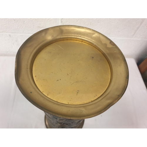 112 - 47cm Tall Copper Umbrella Stand.