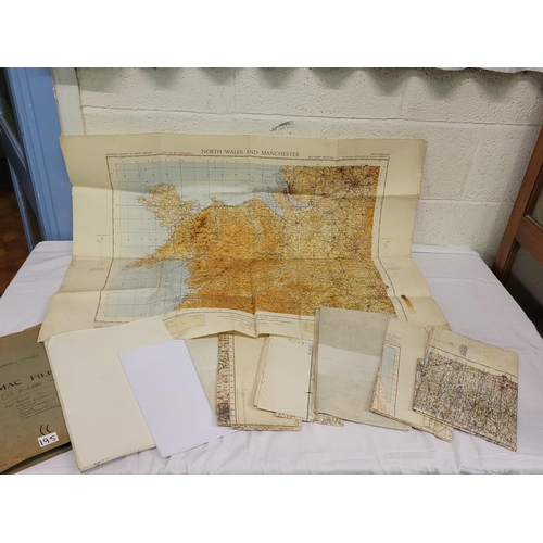 195 - Quantity of 1990's War Office Maps Including Aldershot, Windermere, North Wales & Manchester, Plymou... 