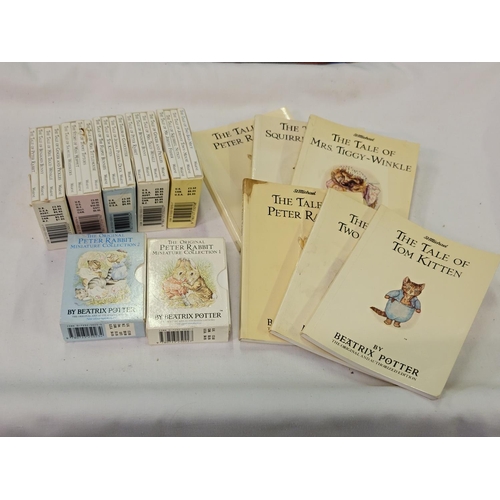 The Original Peter Rabbit Miniature Collection by Beatrix Potter 3 x ...