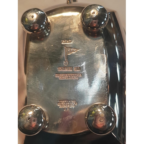 255 - Three Piece Silver Plated 