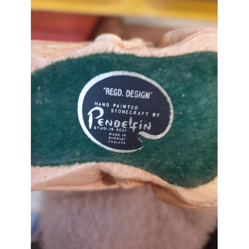 268 - Tray to Include Two Pendelfin Figures Including 