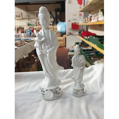 293 - Vintage Chinese Goddess 'Guanyin' Figure approx 9