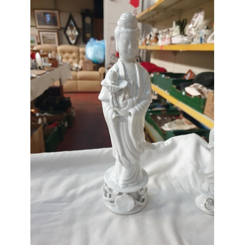 293 - Vintage Chinese Goddess 'Guanyin' Figure approx 9