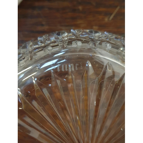 301 - Seven Piece Stuart Crystal Fruit Bowl Set.