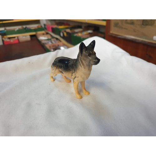 345 - Beswick German Shepherd Figure.