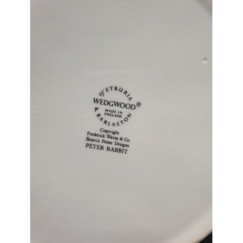 389 - Tray of Royal Copenhagen Blue & White Plates Including 1969 First Mothers Day Plate, Wedgwood Peter ... 