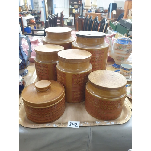 392 - Set of Six Vintage Hornsea 