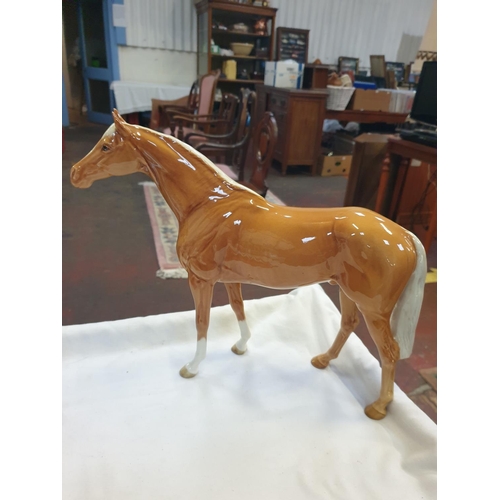459 - Large Beswick Palomino Racehorse Model No.1564 Height c.28.5cm (c.11”).