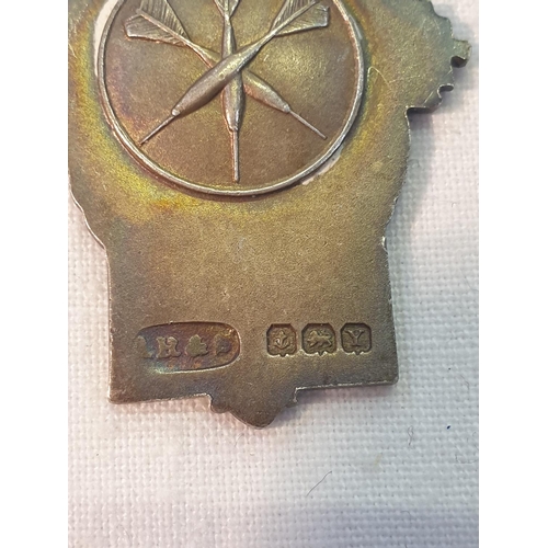 470 - Three Silver & Silver Hallmarked Watch Fob Tokens - weighs approx 18g.