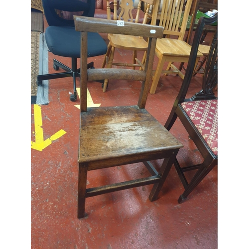 533 - Vintage Oak Country Chair.