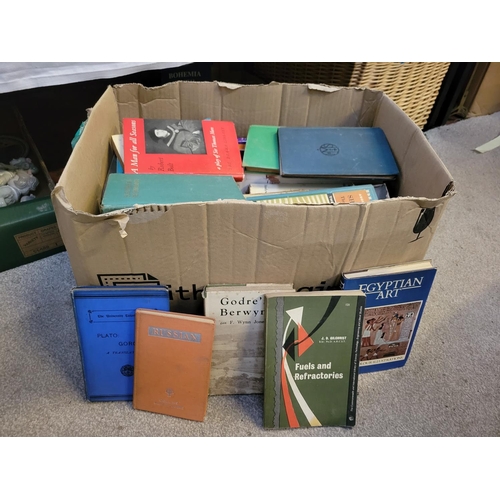 87 - Box of Assorted Books Including Egyptian Art etc.
