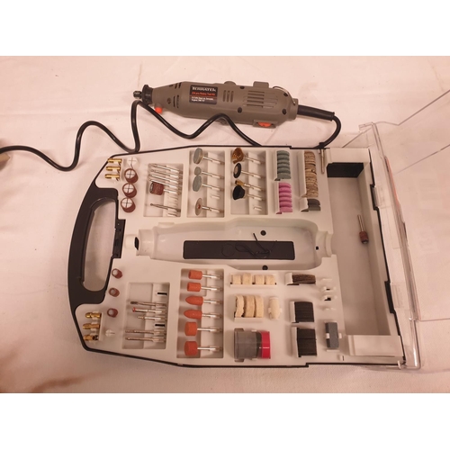 184 - Cased Terratek Rotary Tool & Accessories.