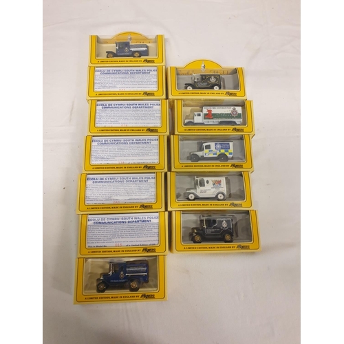 185 - 12 Boxed Lledo Model Vehicles.