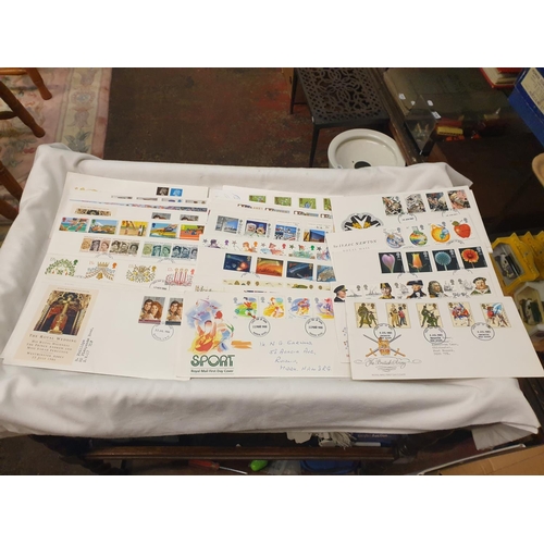 201 - Thirty-Three UK First Day Covers 1980’s.