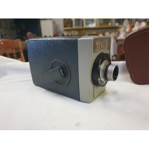217 - Kodak Brownie 8mm Movie Camera in Original Case.