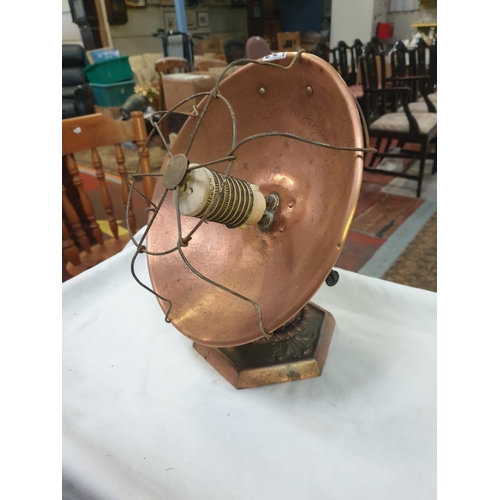 224 - 1930's Electric 'Pioneer, Glowing Heat' Pedestal Heater.