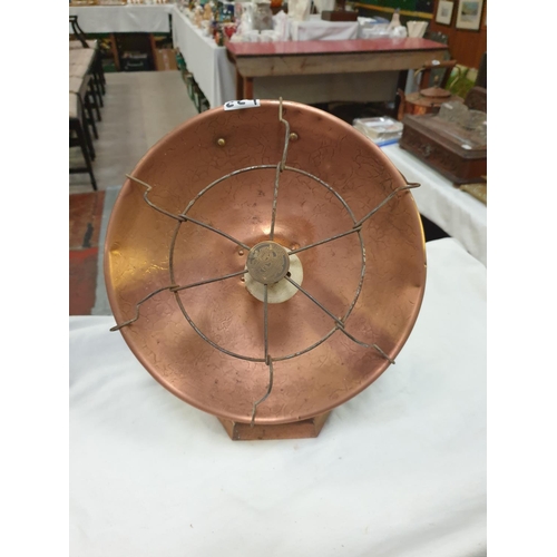 224 - 1930's Electric 'Pioneer, Glowing Heat' Pedestal Heater.