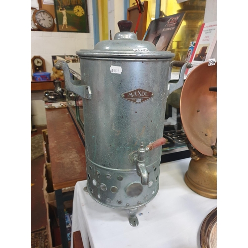 240 - Vintage 'Maxol Type 2C' Samovar or Water Boiler.