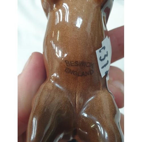 Beswick Lying Down Foal & Beswick Standing Foal - A/F.