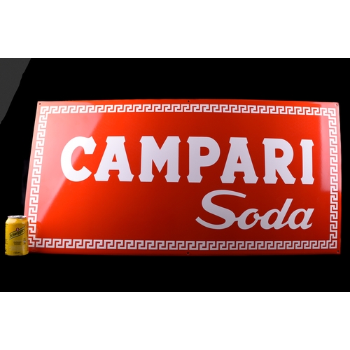 7 - CAMPARI soda 1000x500

HUGE! ENAMEL! SIGN!
Garage sign, outdoor use
UV-stable/color-stable
Dealer si... 