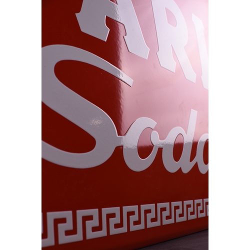 7 - CAMPARI soda 1000x500

HUGE! ENAMEL! SIGN!
Garage sign, outdoor use
UV-stable/color-stable
Dealer si... 