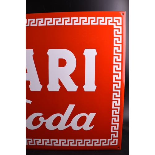 7 - CAMPARI soda 1000x500

HUGE! ENAMEL! SIGN!
Garage sign, outdoor use
UV-stable/color-stable
Dealer si... 